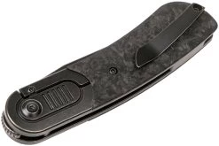 Kansept Reverie K2025A2 Black Stonewashed, Titanium Carbonfiber Couteau De Poche, Justin Lundquist Design -Couteaux Promotion Boutique KSK2025A2 04 kansept