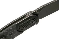 Kansept Reverie K2025A2 Black Stonewashed, Titanium Carbonfiber Couteau De Poche, Justin Lundquist Design -Couteaux Promotion Boutique KSK2025A2 06 kansept