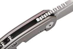 Kansept Mini Korvid K3030A3 Satin CPM-S35VN, Bronze Titanium Couteau De Poche, Justin Koch Design 12 Kansept Mini Korvid K3030A3 Satin CPM-S35VN, Bronze Titanium Couteau De Poche, Justin Koch Design -Couteaux Promotion Boutique KSK3030A3 06 kansept