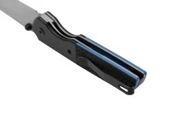 Kansept Warrior, T1005S1 Stonewashed D2, Black & Blue, Couteau De Poche, Kim Ning Design -Couteaux Promotion Boutique KST1005S1 04 kansept