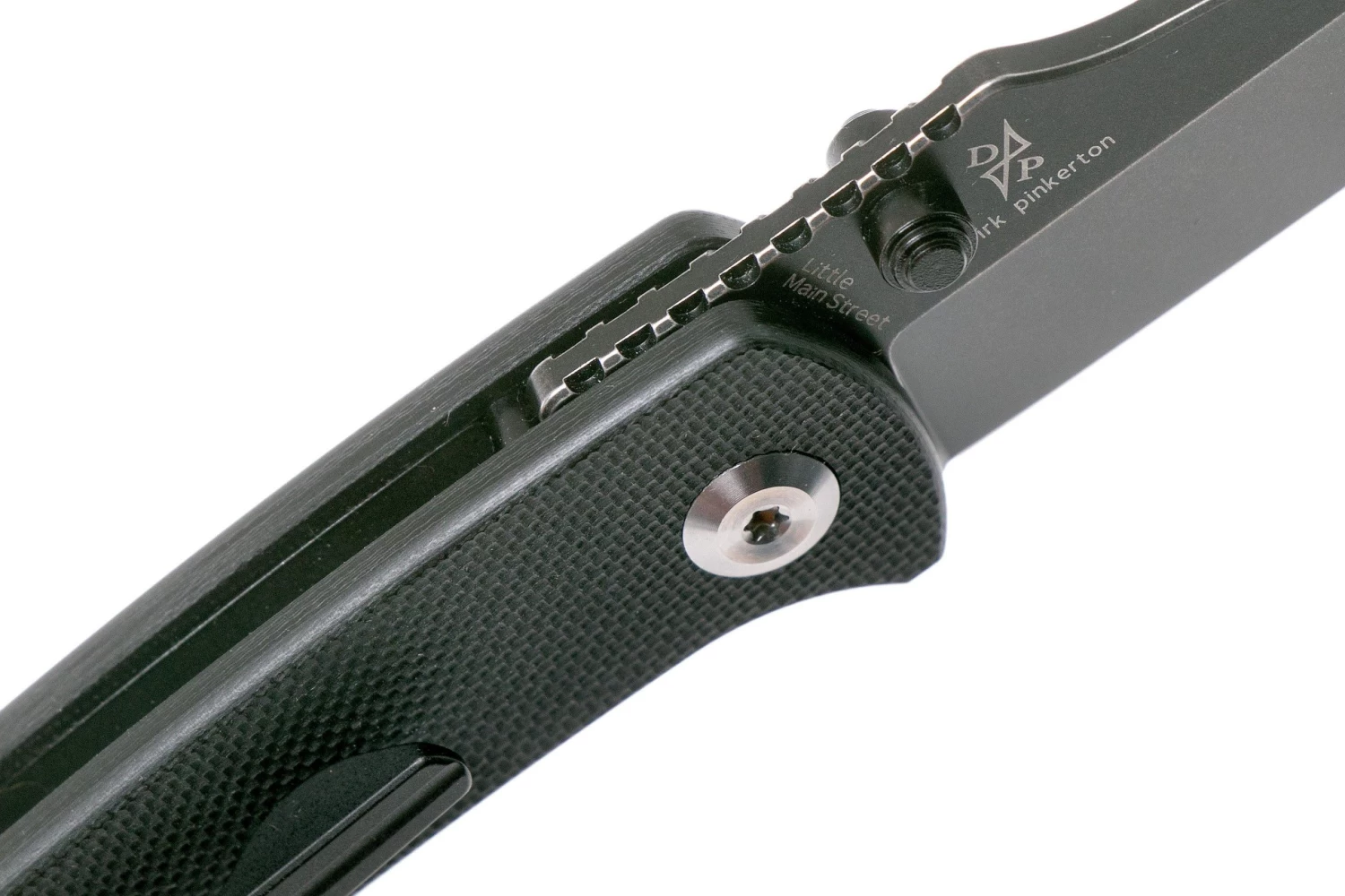 Kansept Little Main Street T2015A1 Black, Black G10 Couteau De Poche, Dirk Pinkerton Design 6 Kansept Little Main Street T2015A1 Black, Black G10 Couteau De Poche, Dirk Pinkerton Design – Image 6