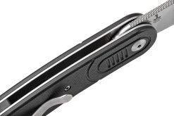 Kansept Reverie T2025A1 Stonewashed, Black G10 Couteau De Poche, Justin Lundquist Design -Couteaux Promotion Boutique KST2025A1 06 kansept