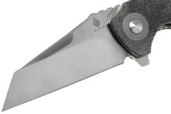 Kizer Vanguard Critical Mini, Micarta, CPM 3V, V3508A2 Couteau De Poche -Couteaux Promotion Boutique KZV3508A2 03 kizer
