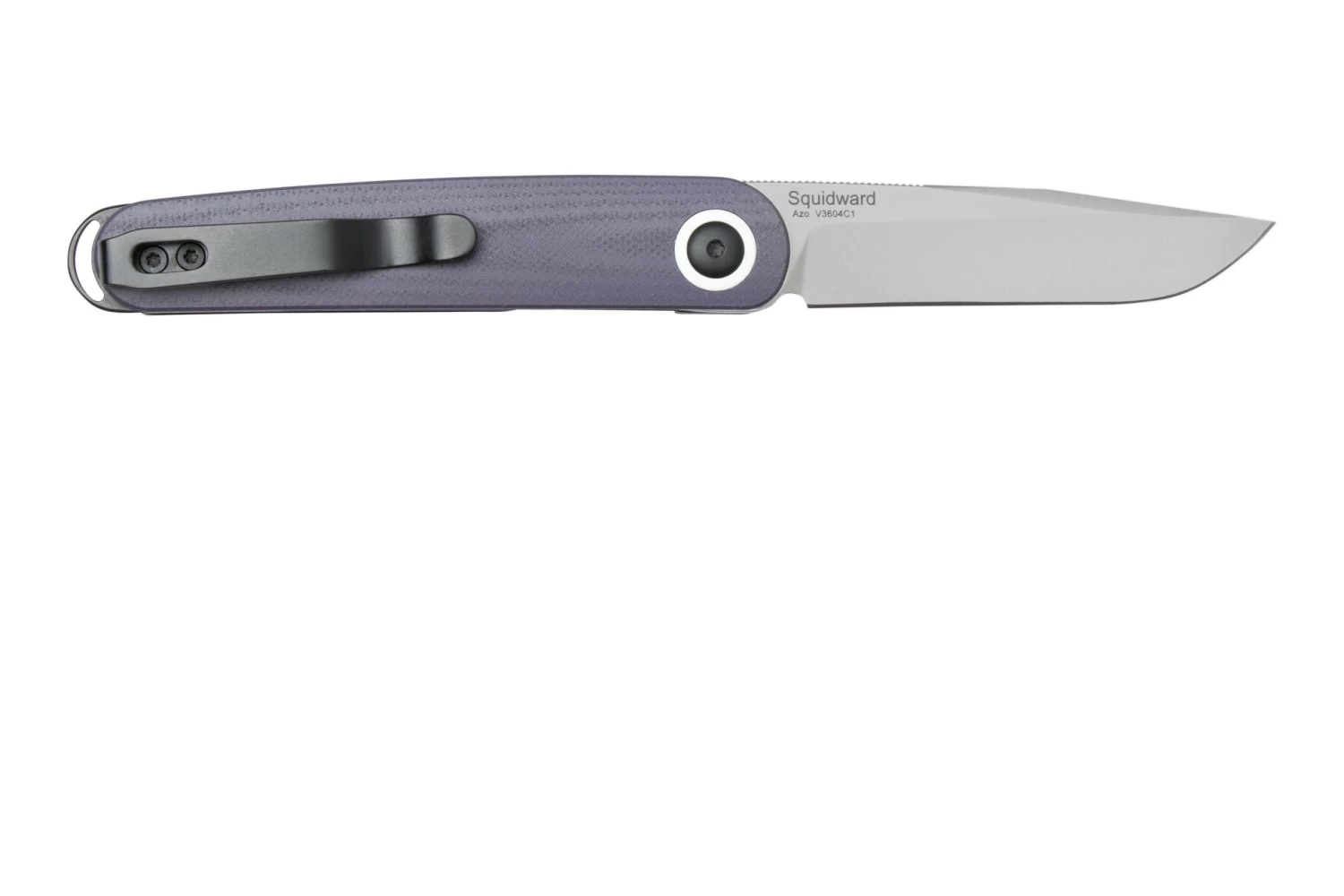 Kizer Squidward Purple V3604C1 154CM, G10 Violet, Couteau De Poche 2 Kizer Squidward Purple V3604C1 154CM, G10 Violet, Couteau De Poche – Image 2