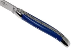 Forge De Laguiole 1211INTCBLEB 11cm, Micarta Bleu, Couteau Laguiole -Couteaux Promotion Boutique LA1211INTCBLEB 07 forge de laguiole