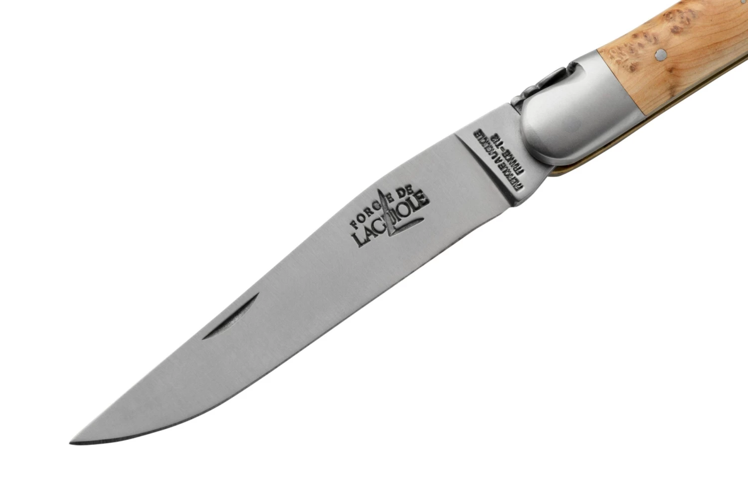 Forge De Laguiole Boraldes Edition 1212EINGE Mitres Satinées, Bois De Genévrier, Couteau De Poche 3 Forge De Laguiole Boraldes Edition 1212EINGE Mitres Satinées, Bois De Genévrier, Couteau De Poche – Image 3