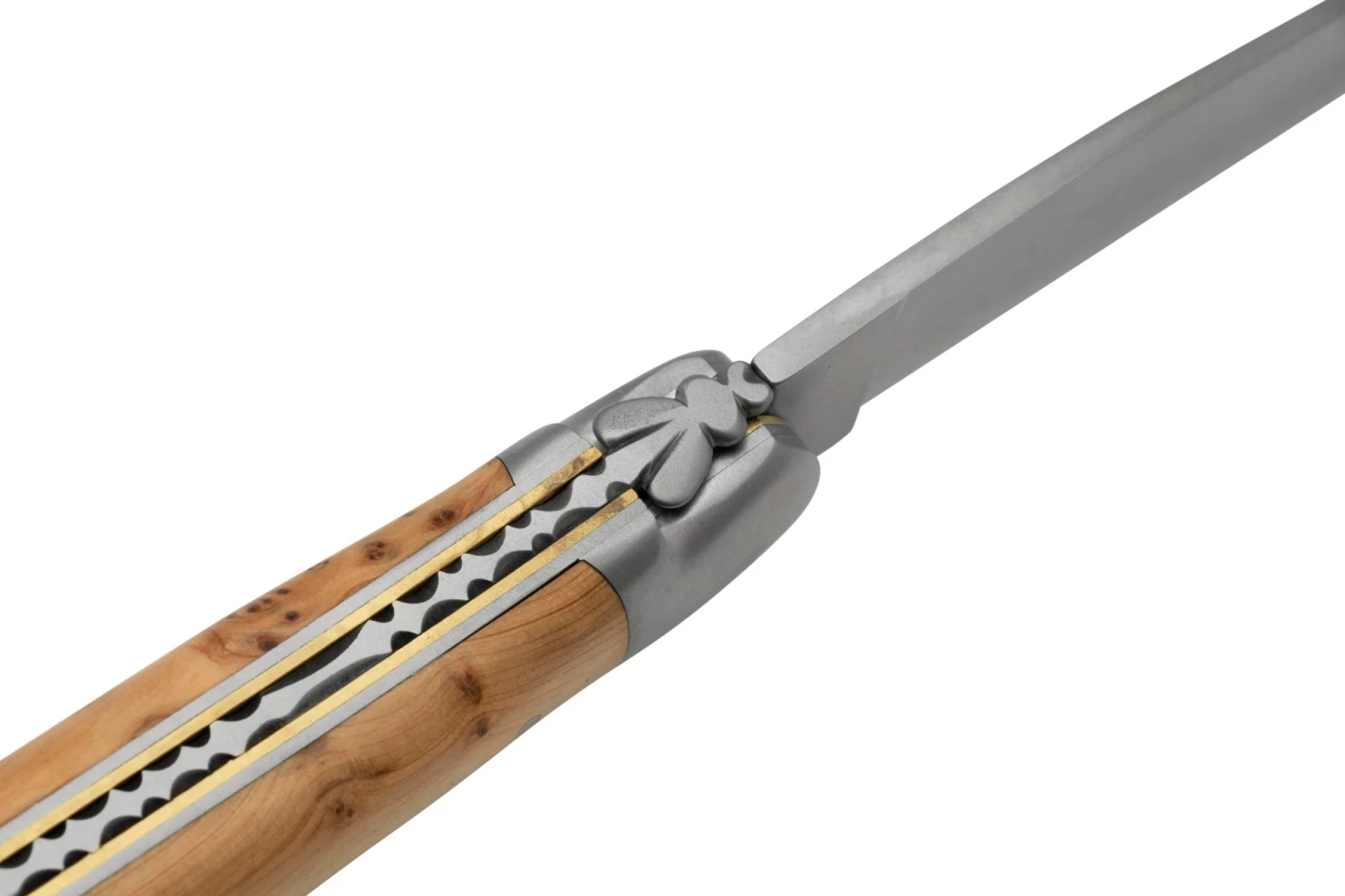 Forge De Laguiole Boraldes Edition 1212EINGE Mitres Satinées, Bois De Genévrier, Couteau De Poche 5 Forge De Laguiole Boraldes Edition 1212EINGE Mitres Satinées, Bois De Genévrier, Couteau De Poche – Image 5