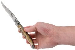 Forge De Laguiole 12 Cm 1212INBESAT Corne De Bélier, Couteau Laguiole -Couteaux Promotion Boutique LA1212INBESAT 08 forge de laguiole