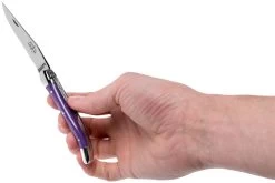 Forge De Laguiole 129INTCVIOBRI 9cm, Micarta Violette, Couteau Laguiole -Couteaux Promotion Boutique LA129INTCVIOBRI 08 forge de laguiole