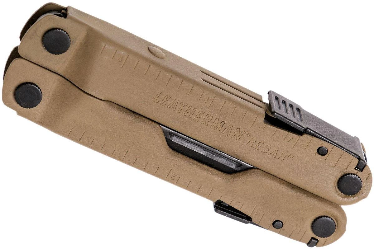 Leatherman Rebar Coyote Pince Multifonction, étui En Nylon 4 Leatherman Rebar Coyote Pince Multifonction, étui En Nylon – Image 4