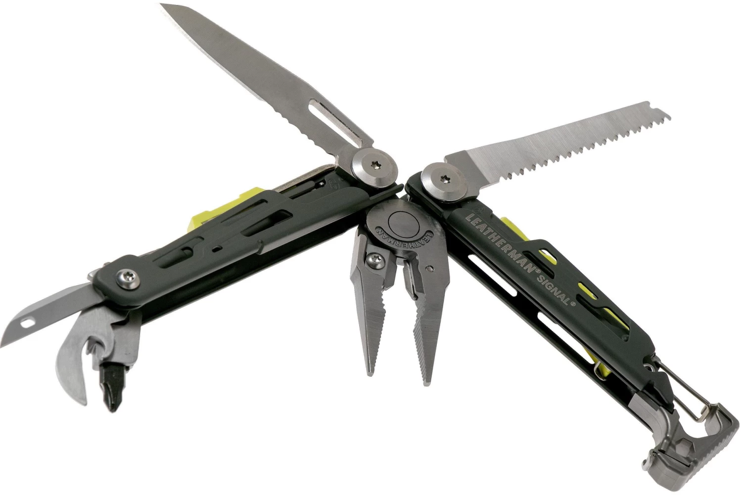 Leatherman Signal Granite Grey Pince Multifonction De Survie 832737, étui Nylon 3 Leatherman Signal Granite Grey Pince Multifonction De Survie 832737, étui Nylon – Image 3