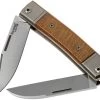 LionSteel BestMan BM13 CVN Natural Canvas Micarta Couteau De Poche Slipjoint