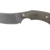 LionSteel H1 Skinner CVG Green Canvas Micarta Couteau Fixe, Tommaso Rumici Design
