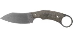 LionSteel H1 Skinner CVG Green Canvas Micarta Couteau Fixe, Tommaso Rumici Design