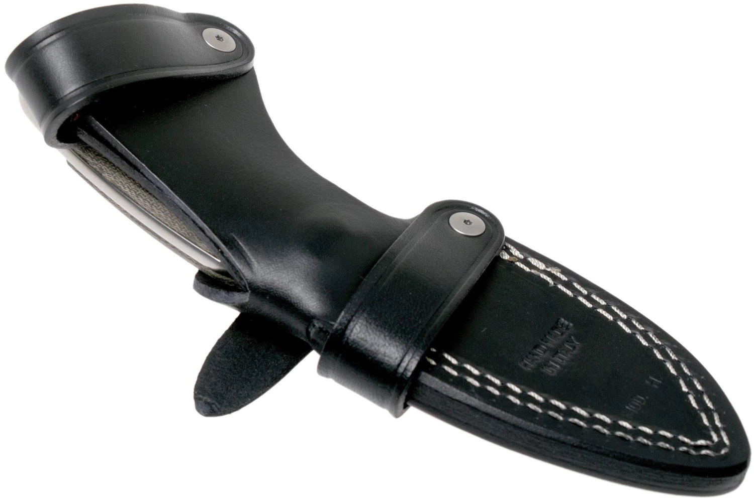 LionSteel H2 Drop Point CVG Green Canvas Micarta Couteau Fixe, Tommaso Rumici Design 7 LionSteel H2 Drop Point CVG Green Canvas Micarta Couteau Fixe, Tommaso Rumici Design – Image 7