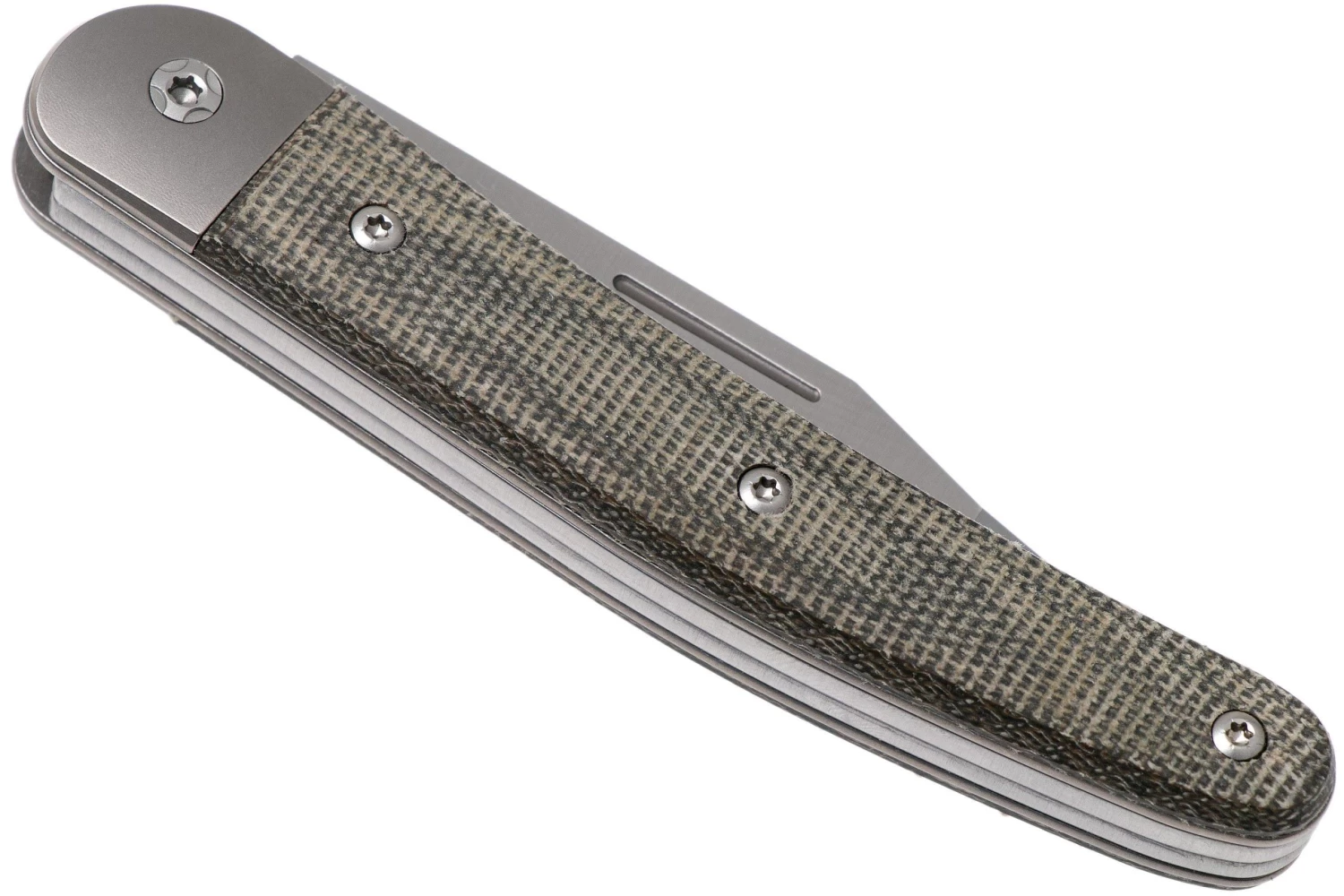 LionSteel Jack 2 Green Canvas Micarta JK2 CVG Couteau De Poche 4 LionSteel Jack 2 Green Canvas Micarta JK2 CVG Couteau De Poche – Image 4