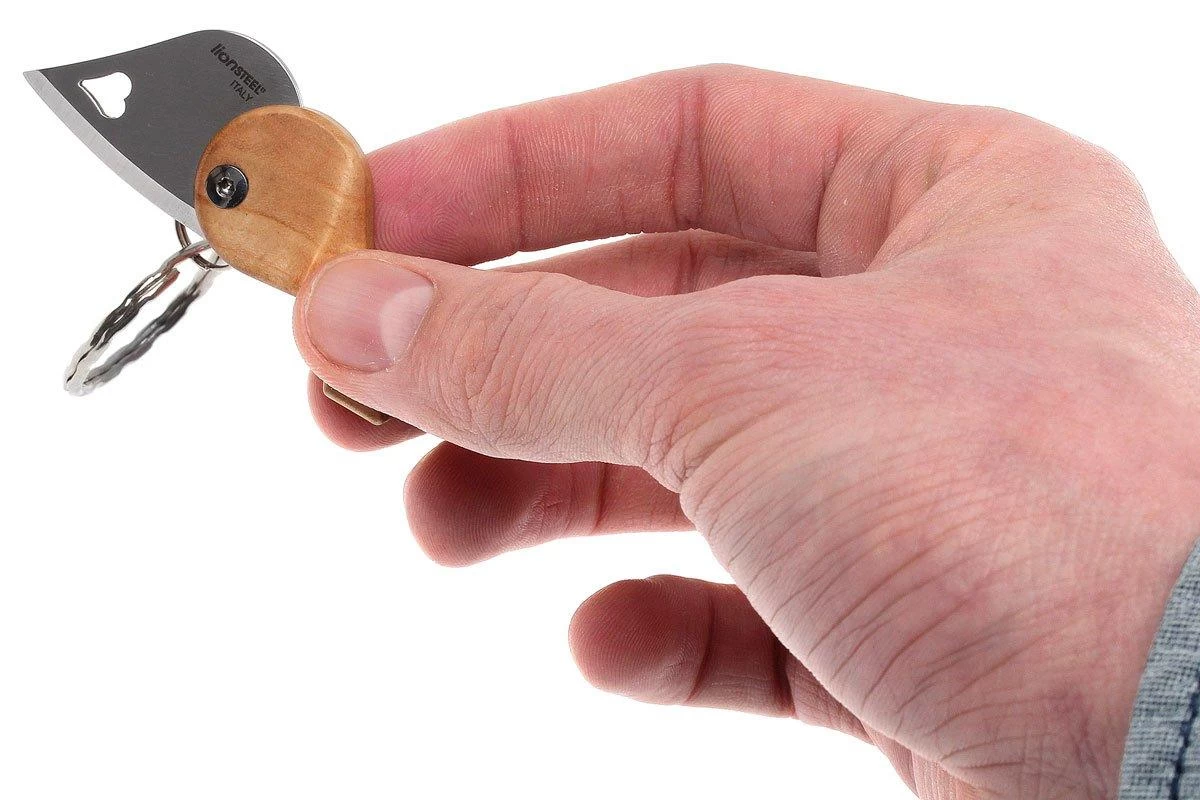 Lionsteel LionBeat Bois D'olivier Couteau De Poche Porte-clés 4 Lionsteel LionBeat Bois D'olivier Couteau De Poche Porte-clés – Image 4