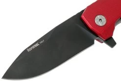 LionSteel ROK Black Red Aluminium ROK A RB Couteau De Poche -Couteaux Promotion Boutique LI ROK A RB 03 lionsteel rok