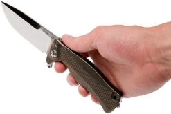 LionSteel SR11 Titanium Bronze, Satin Blade, SR11 B Couteau De Poche -Couteaux Promotion Boutique LI SR11 B 08 lionsteel li sr11 b 08