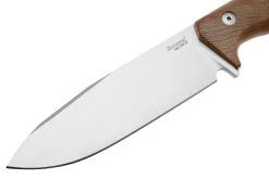 Lionsteel T6 Satin, Natural Canvas Micarta T6-CVN Couteau Fixe -Couteaux Promotion Boutique LI T6 CVN 03 lionsteel