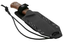 Lionsteel T6 Satin, Natural Canvas Micarta T6-CVN Couteau Fixe -Couteaux Promotion Boutique LI T6 CVN 06 lionsteel