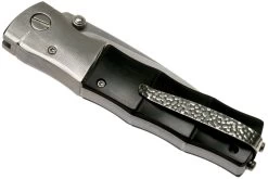 Mcusta MC-146G Shinra Mixture Bamboo, Black Pakkawood, Couteau De Gentleman -Couteaux Promotion Boutique MC 0146G 04 mcusta