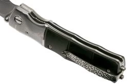 Mcusta MC-146G Shinra Mixture Bamboo, Black Pakkawood, Couteau De Gentleman -Couteaux Promotion Boutique MC 0146G 05 mcusta