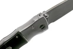 Mcusta MC-146G Shinra Mixture Bamboo, Black Pakkawood, Couteau De Gentleman -Couteaux Promotion Boutique MC 0146G 06 mcusta