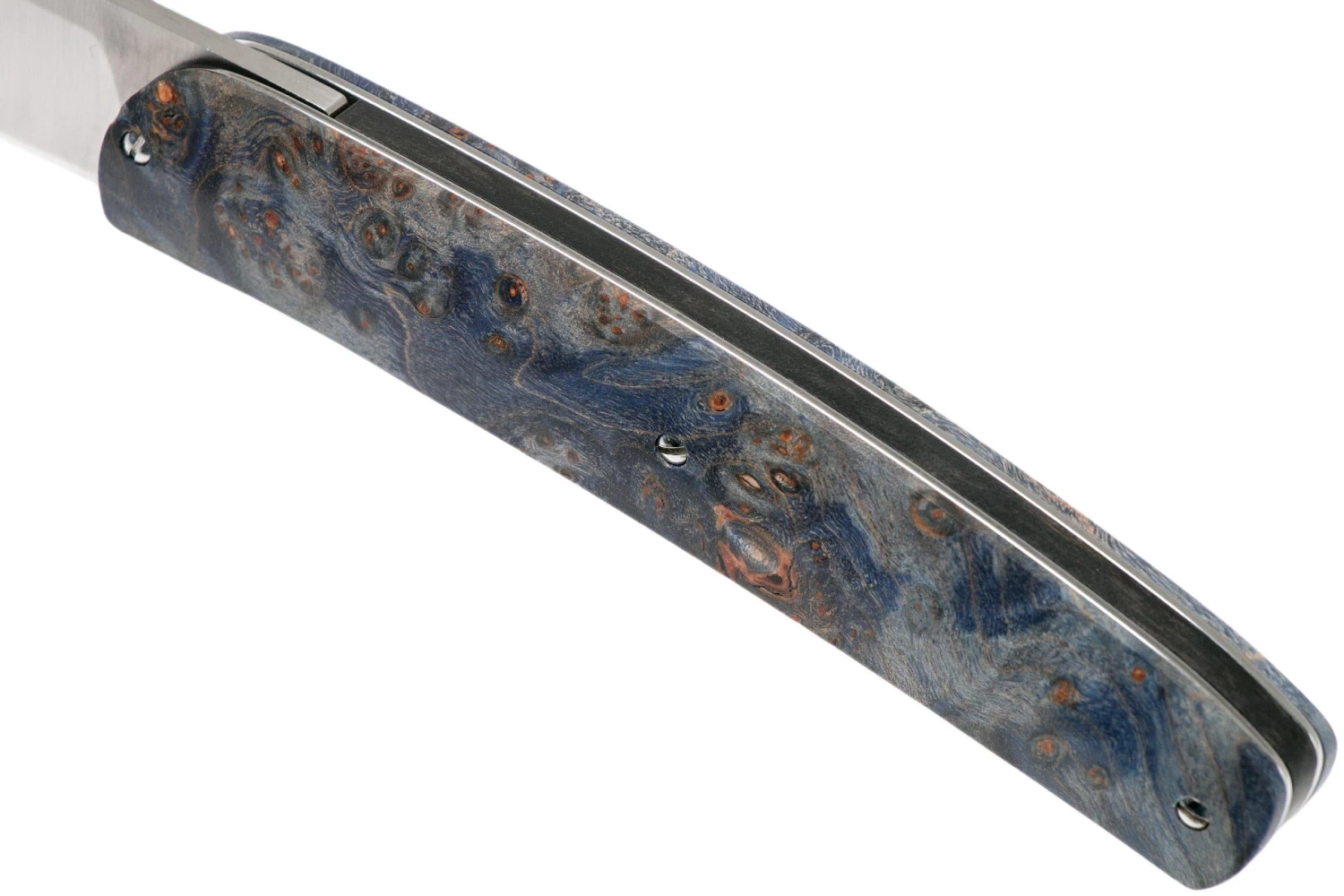 Maserin Gourmet Blue Burl Couteau De Poche, 380/RB 7 Maserin Gourmet Blue Burl Couteau De Poche, 380/RB – Image 7