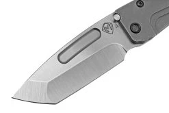 Medford Slim Midi S45VN Tumbled Tanto, Tumbled Handles, PVD HW & Clip, Couteau De Poche -Couteaux Promotion Boutique MF 22 SM 03 03 medford