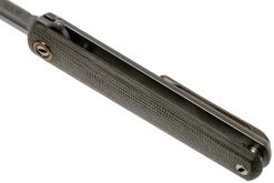 MKM Flame Dagger FL02-GCT Green Canvas Micarta Couteau De Poche, Michael Zieba Design -Couteaux Promotion Boutique MMK FL02 GCT 07 mkm knives