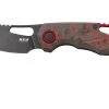 MKM Isonzo FX03-2CLD Cleaver Dark Stonewashed, Lava Flow Carbon Fiber, Couteau De Poche, Jesper Voxnaes Design