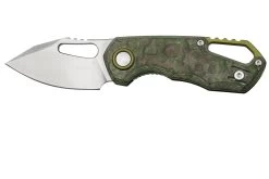 MKM Isonzo FX03-3CJ Clip Point Stonewashed, Jungle Wear Carbon Fiber, Couteau De Poche, Jesper Voxnaes Design