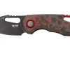 MKM Isonzo FX03-3CLD Clip Point Dark Stonewashed, Lava Flow Carbon Fiber, Couteau De Poche, Jesper Voxnaes Design