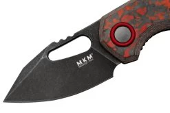MKM Isonzo FX03-3CLD Clip Point Dark Stonewashed, Lava Flow Carbon Fiber, Couteau De Poche, Jesper Voxnaes Design 8 MKM Isonzo FX03-3CLD Clip Point Dark Stonewashed, Lava Flow Carbon Fiber, Couteau De Poche, Jesper Voxnaes Design -Couteaux Promotion Boutique MMK FX03 3CLD 03 mkm