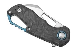 MKM Isonzo FX03M-1CM Hawkbill Marble Carbon Fiber, Couteau De Poche, Jesper Voxnaes Design -Couteaux Promotion Boutique MMK FX03M 1CM 06 mkm