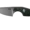 MKM Mikro 1 Drop, Stonewashed Carbon Fiber Couteau De Cou, Jesper Voxnaes Design