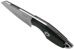 MKM Mikro 2 Wharncliffe, Stonewashed Black G10 Couteau De Cou, Jesper Voxnaes Design -Couteaux Promotion Boutique MMK MR02 GBK 04 mkm knives