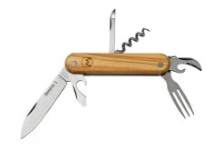 Nouveaux produits 3 Mercury Multi-Tool Knife 913-6LC Olive Wood, 6 Fonctions, Couteau De Poche