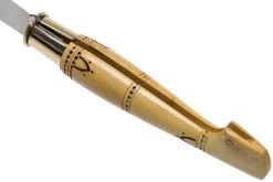 Nontron No. 22 Turning Ferrule, Boxwood, Clog Shape NN22 Couteau De Poche -Couteaux Promotion Boutique NN22 05 nontron