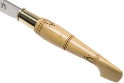 Nontron No. 25 Turning Ferrule, Boxwood, Clog Shape NN25 Couteau De Poche -Couteaux Promotion Boutique NN25 06 nontron