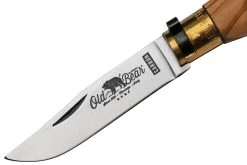 Old Bear Classical Olive Carbon M, 9306-19-LU Couteau De Poche -Couteaux Promotion Boutique OB9306 19 LU 03 oldbear