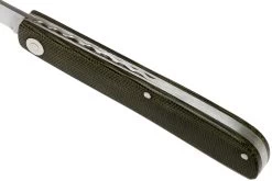 Ohta OLF SS FK Ohta Light Folder Couteau De Poche, Green Canvas Micarta -Couteaux Promotion Boutique OHTA OLF SS FK M G 07 ohta knives