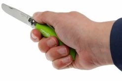 Opinel 'My First Opinel', Vert Pomme -Couteaux Promotion Boutique OPT001700 05 opinel my first opinel apple green opt001700 d5