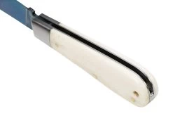 Otter Anchor Knife 173 KN M.L Large Blue Carbon, Bone, Brass Anchor, Couteau De Poche -Couteaux Promotion Boutique OR173KNML 05 otter