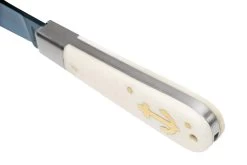 Otter Anchor Knife 173 KN M.L Large Blue Carbon, Bone, Brass Anchor, Couteau De Poche -Couteaux Promotion Boutique OR173KNML 07 otter