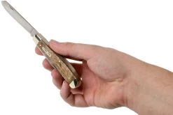 Old Timer Gunstock Trapper 94OTWDesert Ironwood, Couteau De Poche Slipjoint -Couteaux Promotion Boutique OT94OTW 05 schrade old timer