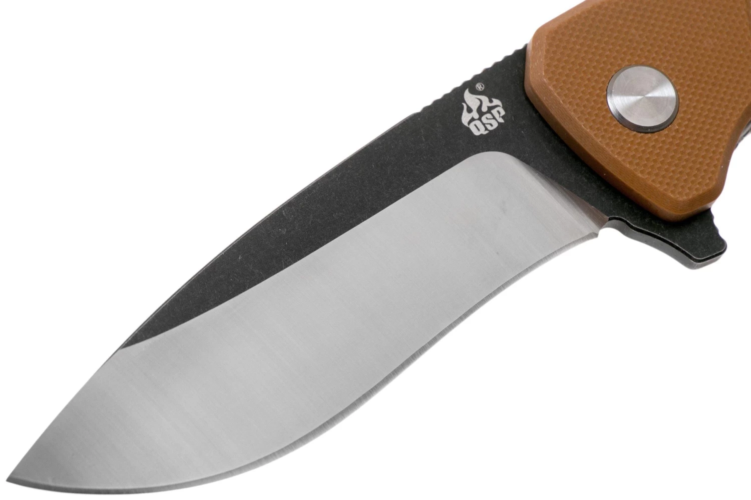 QSP Knife Raven QS122-A Brown G10 Couteau De Poche 3 QSP Knife Raven QS122-A Brown G10 Couteau De Poche – Image 3