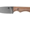 QSP Knife Workaholic QS124-A SK03 Brown Micarta Couteau Fixe