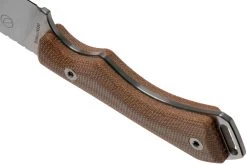 QSP Knife Workaholic QS124-A SK03 Brown Micarta Couteau Fixe -Couteaux Promotion Boutique QS124 A 04 qsp